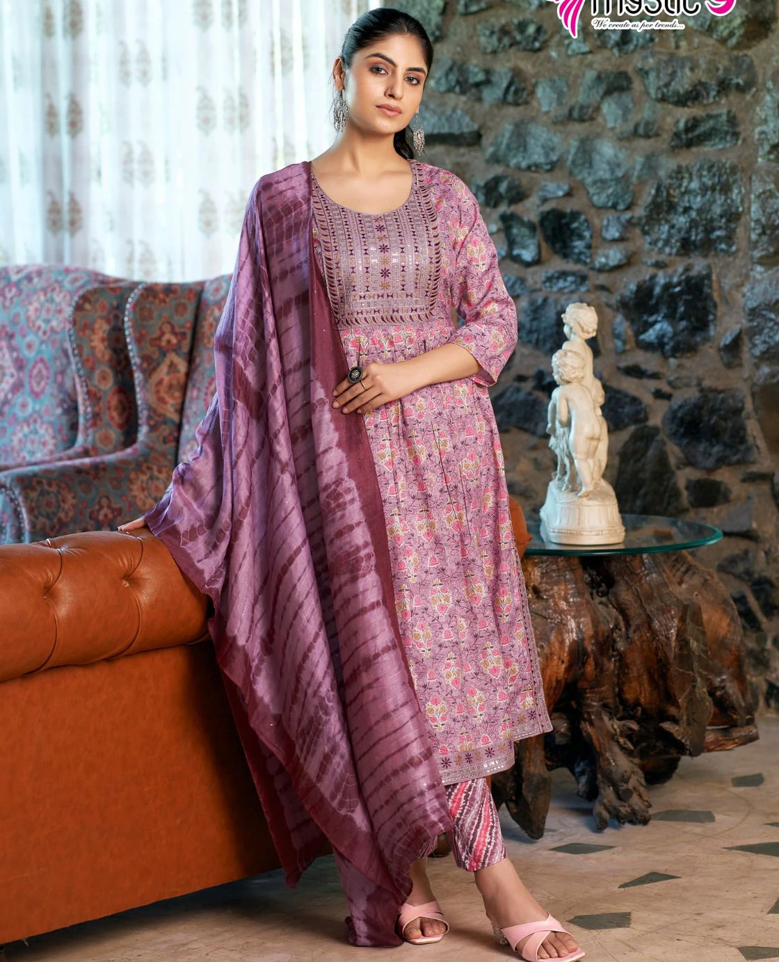 Mystic 9 Sara Vol 8 Rayon Capsule Foil Print Wholesale Readymade Salwar Suit Catalog